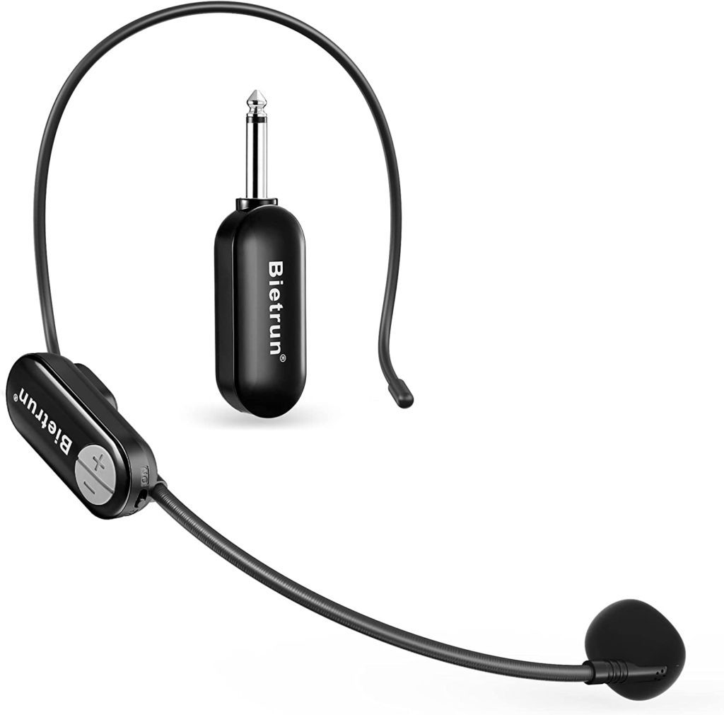 Bietrun UHF Wireless Microphone Headset1